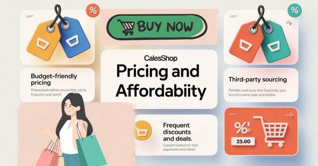 Calesshop Pricing and Affordability