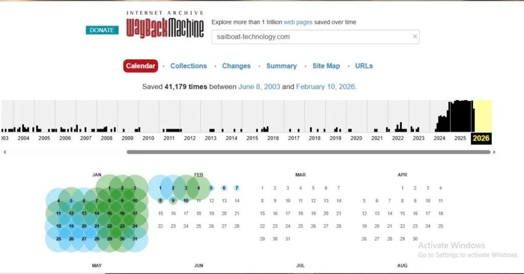wayback machine